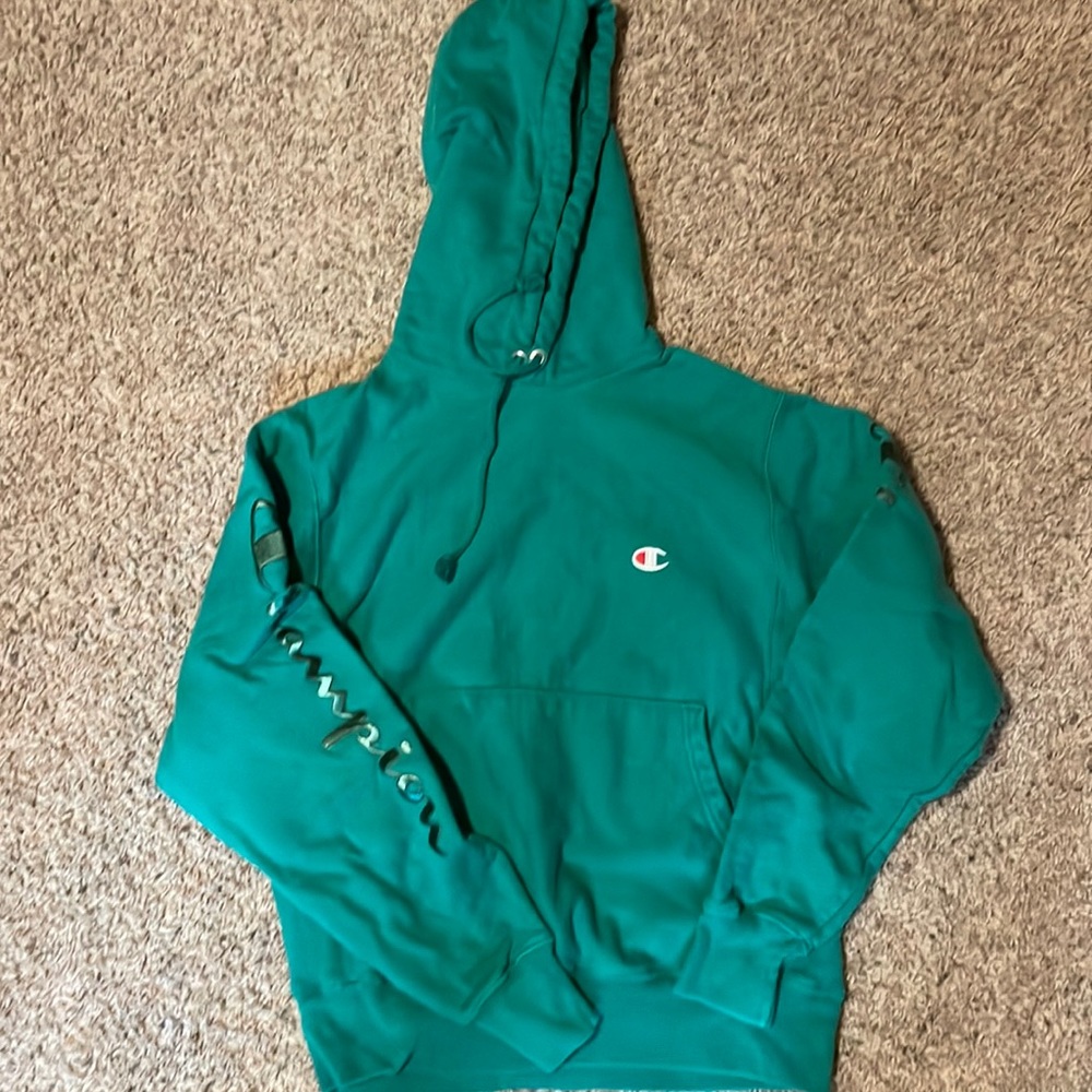 Forrest Green Champion Hoodie